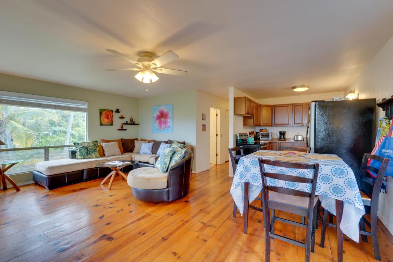 Breezy Kailua-Kona Bungalow With Lanai And Ocean View! Eksteriør billede