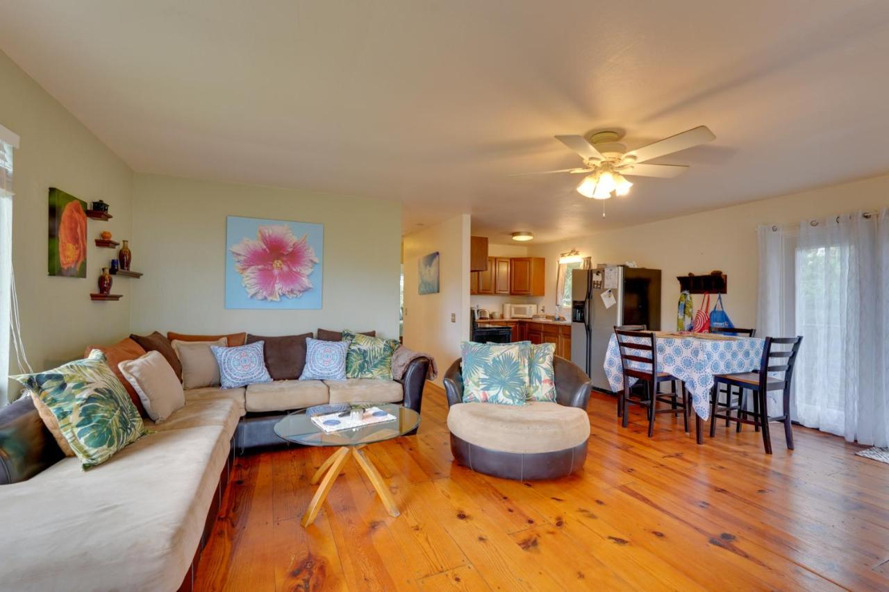 Breezy Kailua-Kona Bungalow With Lanai And Ocean View! Eksteriør billede