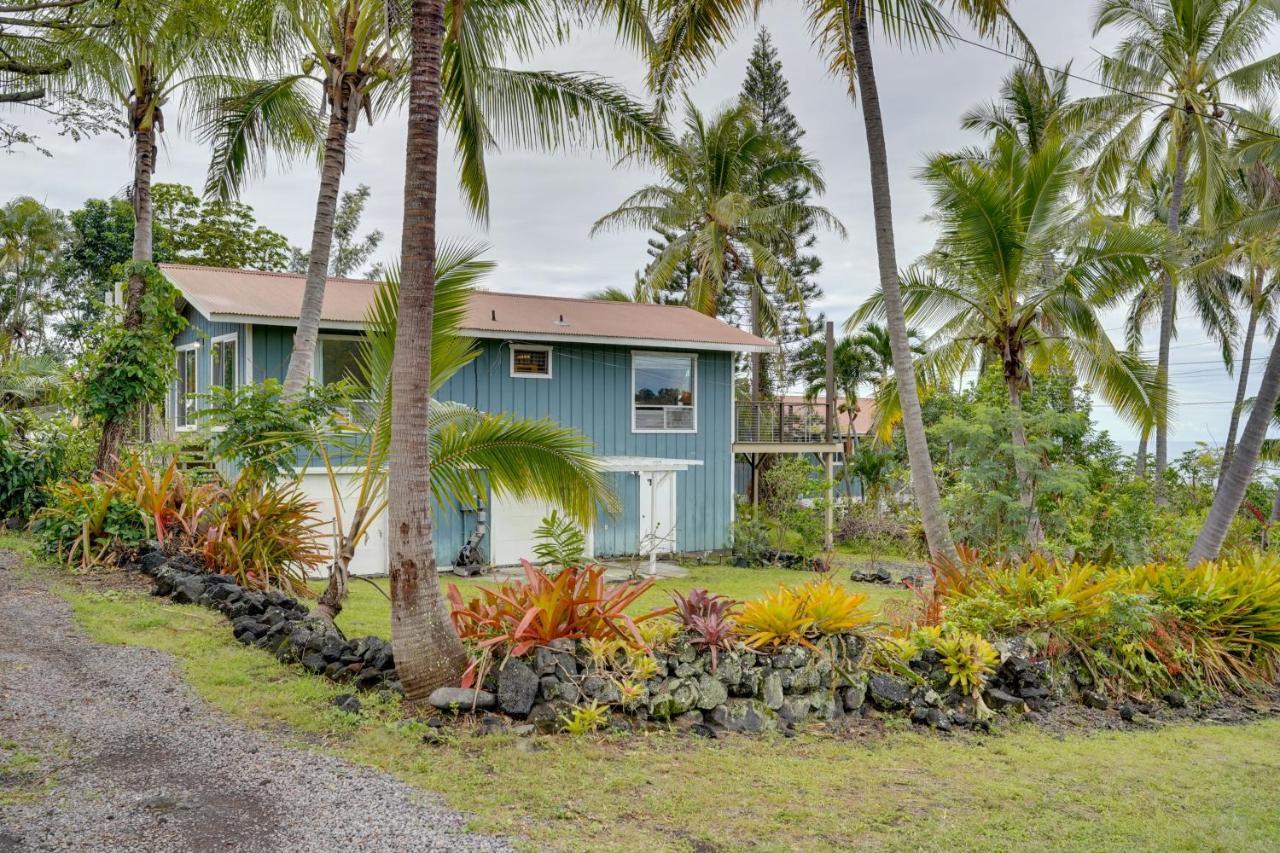 Breezy Kailua-Kona Bungalow With Lanai And Ocean View! Eksteriør billede